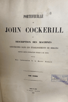 3SVAZKY Portefeuille de John Cockerill ou, Description des machines construites dans les ...