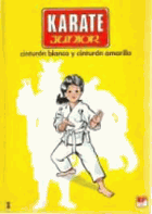 Karate Junior cinturon blanco y cinturon amarillo, Aoki, Osamu, Editorial Fher, S.A., 1981