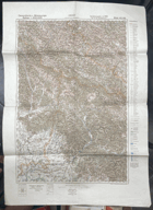 UNGVÁR 1:200.000 MAPA TÉRKÉP Užhorod