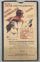 ZAGREB 1:300.000 Auto-Strassenkarte. Cartes routieres pour automobilistes. Road maps for motorists. ...