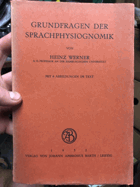 Grundfragen der Sprachphysiognomik.