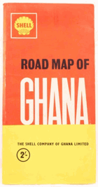 Road Map of Ghana. Contributor Bigi, Alberta F.  - nonprojected graphic