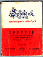 Špalíček národních písní a říkadel 1+2. Zpěvník pro 1 hlas s doprovodem kytary, ...