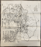TANNENBERG 1914 1:800.000 MAPA-KARTE