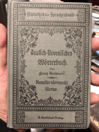 Deutsch-slovenisches Wörterbuch-Hartleben