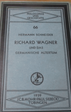 Richard Wagner und das germanische Altertum