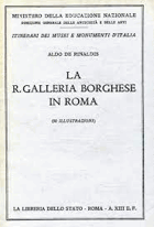 La R.Galleria Borghese in Roma