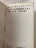 Aufzeichnungen eines Jägers