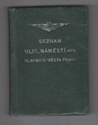 Seznam ulic, náměstí atd. hlavního města Prahy - (stav k 1. listopadu 1951)