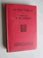 As You Like it - Verity, A. W. (Ed)