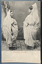 TUNISKÉ ŽIDOVKY. CARTE POSTALE-POSTCARD-ANSICHTSKARTE-ANSICHTSPOSTKARTE (pohled)