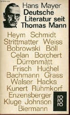 Deutsche literatur seit Thomas Mann