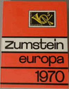 Briefmarken-Katalog Zumstein. Europa, Ost