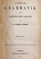 Ausführliche Grammatik der lateinischen Sprache. Bd. 2