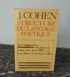 Structure du langage poétique, Collection Champs, Paris, Flammarion