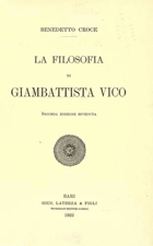 La filosofia di Giambattista Vico. Saggi filosofici, 2.