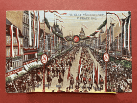 VI 6. Slet všesokolský v Praze 1912