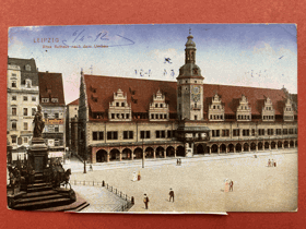 Leipzig. Altes Rathaus nach dem Umbau