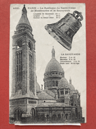 Paris. La Basilique du Sacre-Coeur de Montmartre et la Savoyarde