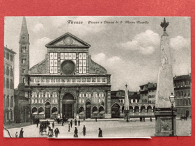 Firenze. Piazza e Chiesa di S. Maria Novella