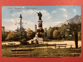 Trento. Monumento a Dante Alighieri
