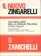 Il Nuovo Zingarelli - Vocabolario Della Lingua Italiana