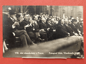 VIII. slet všesokolský v Praze FOTOGRAF DÍTĚ VINOHRADY