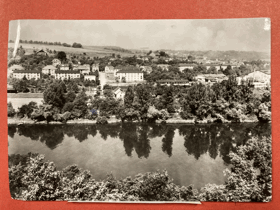 Libčice nad Vltavou. Celkový pohled