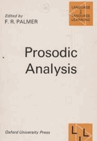 Prosodic analysis (Language and language learning, 25)