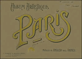 PARIS Album artistique - 20 vues