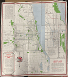CHICAGO RAPID TRANSIT MAP MAPA
