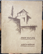 Architekti-Architekten Ing. Otto und Karl Kohn, Prag. Author, Max Eisler. Publisher, Waldes