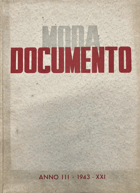 DOCUMENTO-MODA - Fascicolo 3 - Anno III - Estate 1943 - XXI