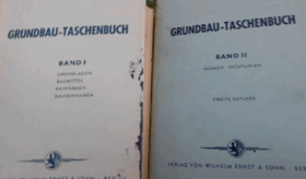 2SVAZKY 2BDE!! GRUNDBAU- TASCHENBUCH Band I. Grundagen, Baumittel, Bauformen, Bauverfahren BAND II ...