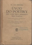 Úvod do poetiky pro vyšší třídy středních škol českých