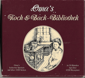 Oma's Koch & Back-Bibliothek (20 Bände mit über 6.500 Rezepten im Schuber)