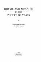 Rhyme & Meaning in the Poetry of Yeats