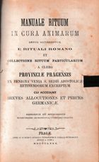 Manuale rituum in cura animarum saepius occurrentium e rituali romano et collectione rituum ...