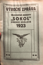 Výroční zpráva - tělocvičná jednota Sokol HK - za rok...