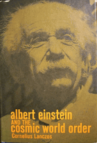 Albert Einstein and the Cosmic World Order
