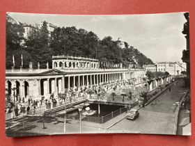 Karlovy Vary. Kolonáda československo-sovětského přátelství MLÝNSKÁ