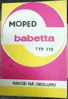 MOPED Návod-na-obsluhu-Babetta-210