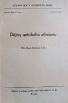 Dějiny antického atheismu