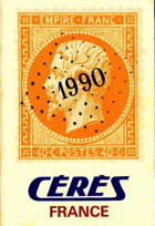 Catalogue Timbres-poste 1990 France - Cérès