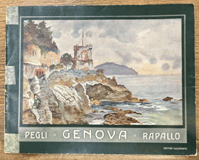 Pegli, Genova, Rapallo - souvenir album con 48 vedute ALBUM-PORTFOLIO