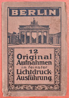 Berlin - 12 Original Aufnahmen in feinster Lichtdruck-Ausführung ALBUM- PORTFOLIO