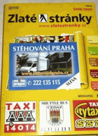 Zlaté stránky, telefonní seznam - Praha 2008/2009