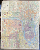 PRAHA. PLAN OF CITY CENTRE 1:15.000 MAPA MAP
