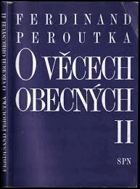 O věcech obecných (Výbor z polit. publicistiky). 2