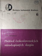 Přehled československých národopisných skupin